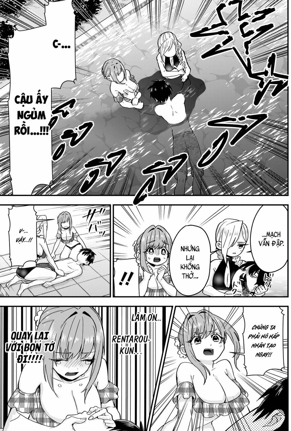 kimi no koto ga dai dai dai dai daisuki na 100-ri no kanojo chapter 8: chương đồ bơi yêu thích của mọi ng - Next chapter 9: các cặp đôi ở khu nghỉ dưỡng spa